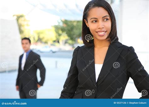 Beautiful African American Business Woman Royalty Free Stock Image