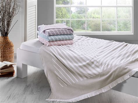 TIVOLYO HOME Melvin пикейное покрывало - 4 расцветки | sleeppp.ru