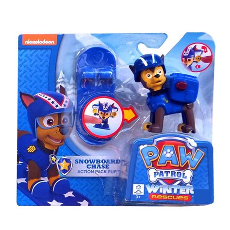 2020 Paw Patrol Toys With Snowboard Skye Marshall Chase Rocky Rubble