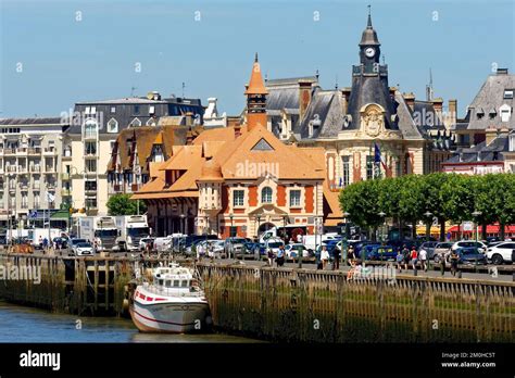 France Calvados Pays D Auge Cote Fleurie Flowered Coast Trouville