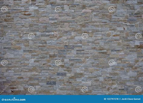 Beige Stone Wall Background Stock Photo - Image of texture, brown ...