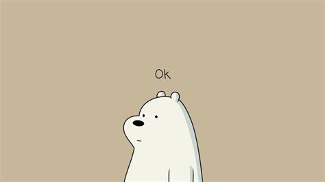 Ice Bear Desktop Wallpaper Cute Laptop Wallpaper Cute Cartoon