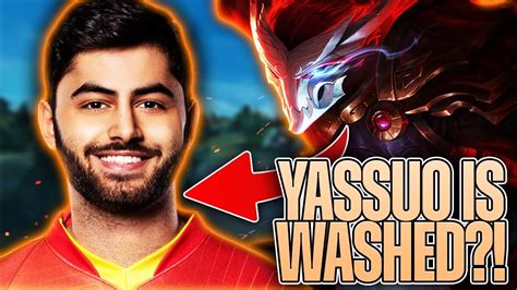 Is Moe YASSUO Washed UP Live Reviewing Yasuo Game League Of