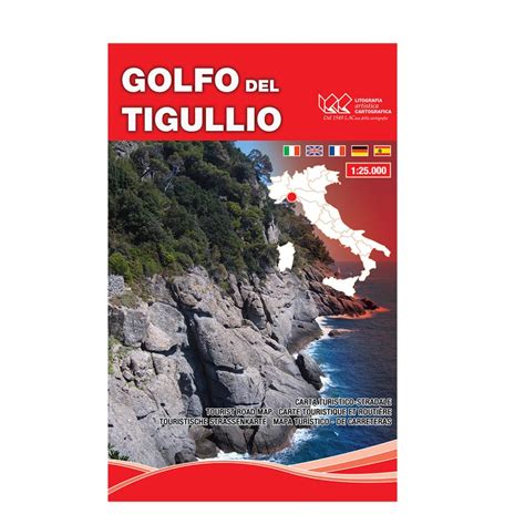 Golfo Del Tigullio Carta Tematica Turistico Stradale Scala