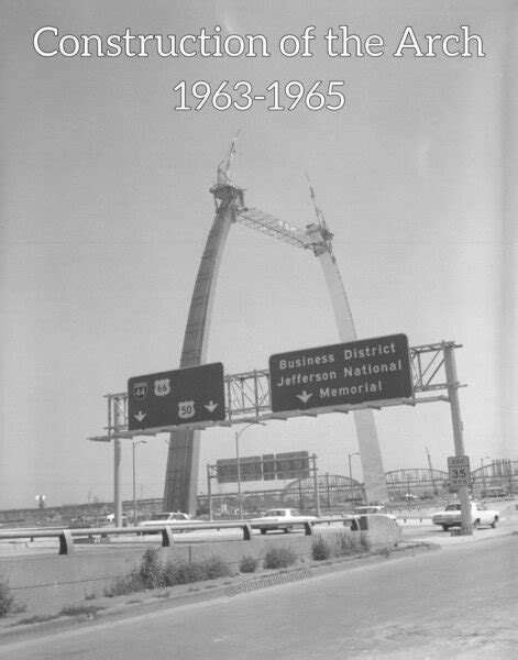 The Gateway Arch: Construction History from 1963-1965 - History Time ...