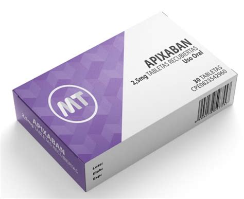 Apixaban Mg Tabletas Mt Apixaban Mg