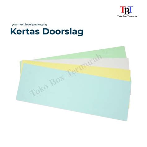 Jual Kertas Doorslag X Cm Bungkus Baju Sepatu Snack Lembaran Kertas