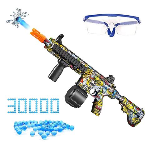 F Dt Smuk Ny M Manuel Og Elektrisk Splatter Gun Gel Ball