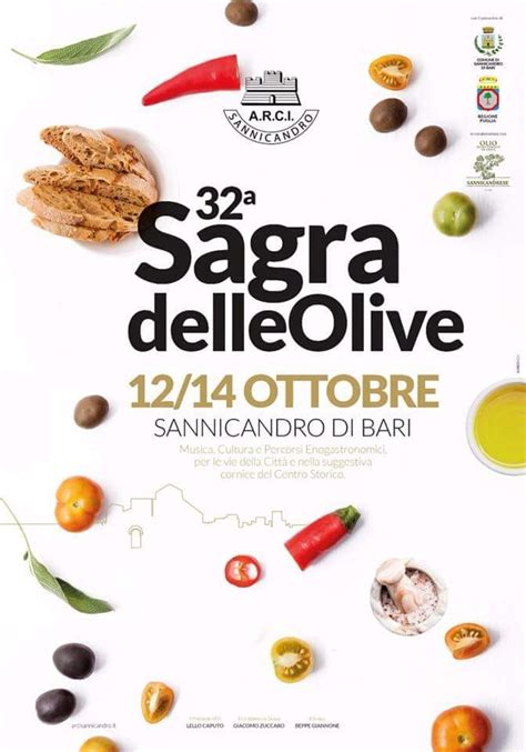 32 Sagra Delle Olive I Quattro Chef Di Sannicandro Tutti Per Una La