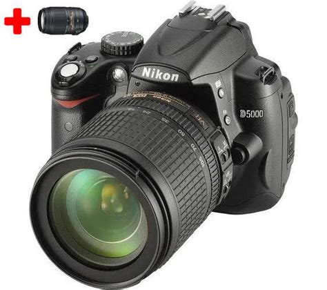 Фотоаппарат Nikon D5000 AF-S DX 18-200mm 55-300mm 12.3MP f/3.5-5.6G ED ...