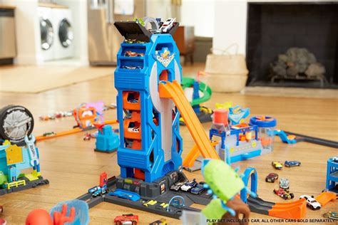 Hot Wheels City garaż Rajdowy zestaw Hot Wheels Sklep EMPIK