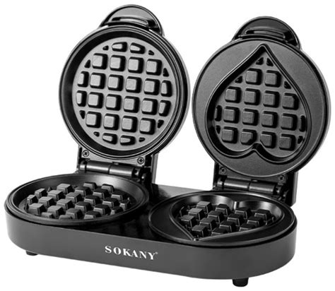 Купить Вафельница SOKANY SK-BBQ-850 черный в Алматы – Магазин на Kaspi.kz