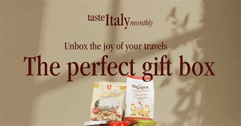 Taste Italy Monthly | Italian Cuisine Subscription