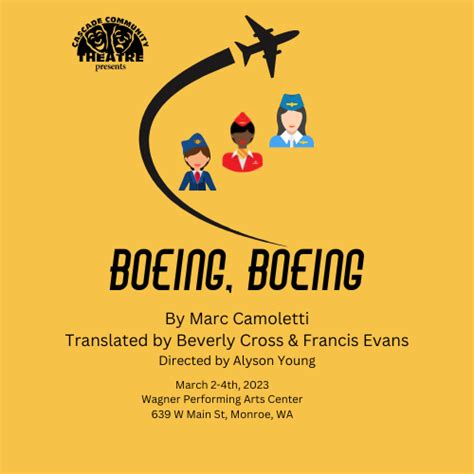 "Boeing Boeing" Tickets On Sale Now! - Cascade Community Theater