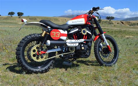 Bultracker A New Harley Scrambler By Lord Drake Kustoms Cycle