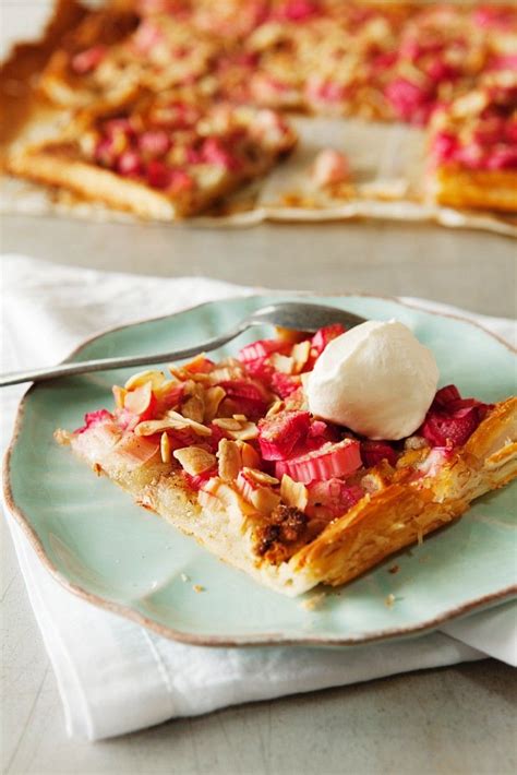 Rhubarb Almond Tart Recipe Eat Smarter Usa