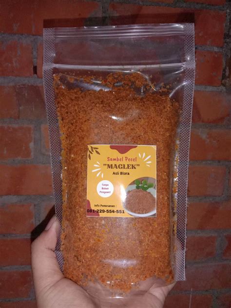 Sambal Pecel Khas Blora 250 Gram Kemasan Pouch Sambel Pecel Bumbu