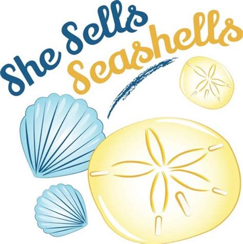 She Sells Seashells SVG File Print Art SVG And Print Art At