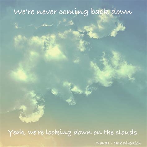 Clouds One Direction Tumblr Backgrounds Clouds True Quotes