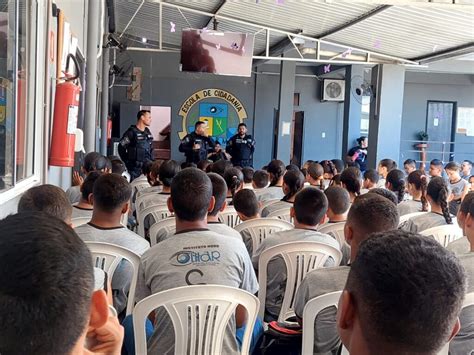 Palestra Patrulha Maria da Penha sobre Feminicídio INSTITUTO NOVO