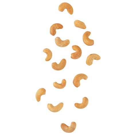 Falling cashew nuts cutout, Png file 8534056 PNG