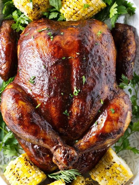 Easy Smoked Whole Chicken Story Savor The Best