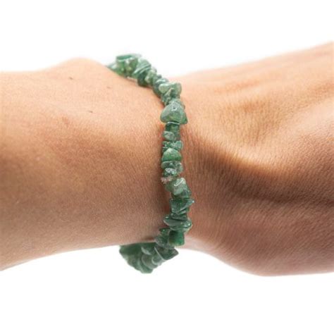 Edelsteen Splitarmband Groene Jade 18 Cm Zenvol