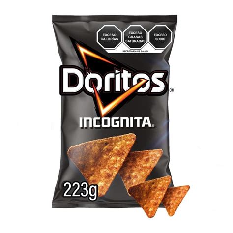 Botana Doritos Incógnita Sabor Chile Y Especias 223 G Walmart