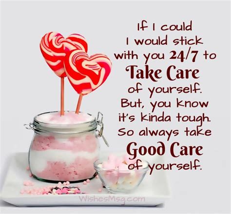 Take Care Messages For Wife Caring Love Quotes For Her