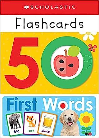 Write And Wipe Flashcards First Words Scholastic Early Learners