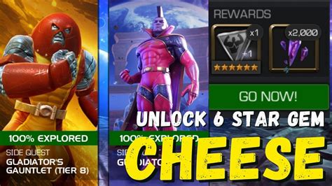 Gladiator Gauntlet Side Tier 8 And Tier 9 Runs Unlock 6 Star Awakening Gem Mcoc Youtube