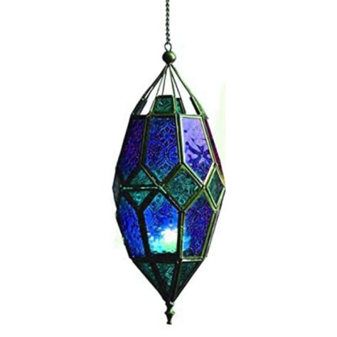 Blue Hanging Oval Lantern Hire Melbourne Feel Good Events