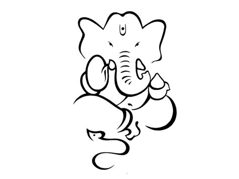 ganesh ji sketch  paintingvalleycom explore collection  ganesh