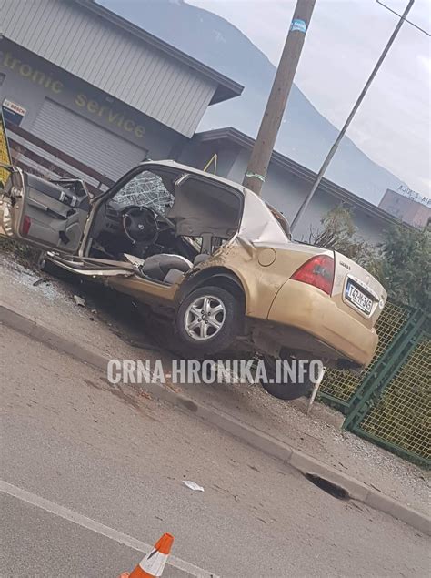 Foto Poznat Identitet Zeni Anina Koji Se Automobilom Zabio U Stub I