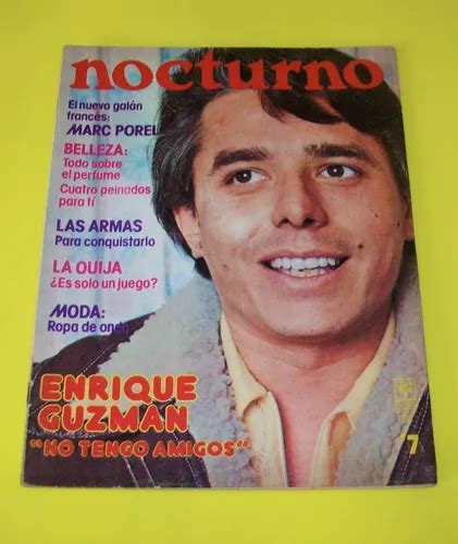 Enrique Guzman Revista Nocturno 1975 Marc Porel Mercadolibre