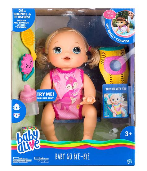 New Baby Alive Baby Go Bye Bye Blonde Hair Doll Atelier Yuwa Ciao Jp