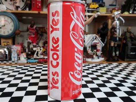 超レア★ビンテージ缶 コカコーラ Yes Coke Yes 1982 アルミ缶 250ml 早見優 矢沢永吉 松山千春 三原じゅん子の落札情報