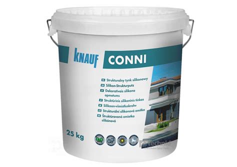 Knauf Conni 1 5 Tynk silikonowy 25kg Biały 7901613523 oficjalne