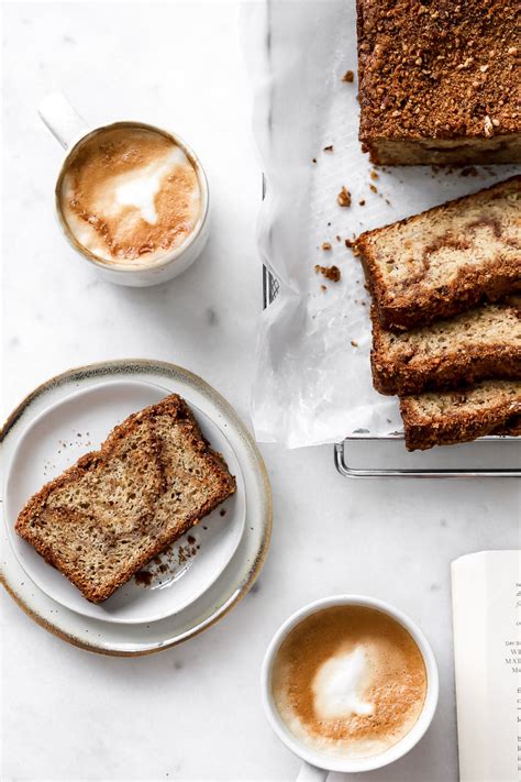 Olive Oil Banana Bread With Streusel Baran Bakery