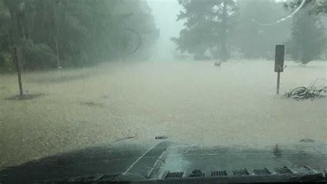 Hours Of Heavy Rain Creates Flash Flood Emergency In East Mississippi