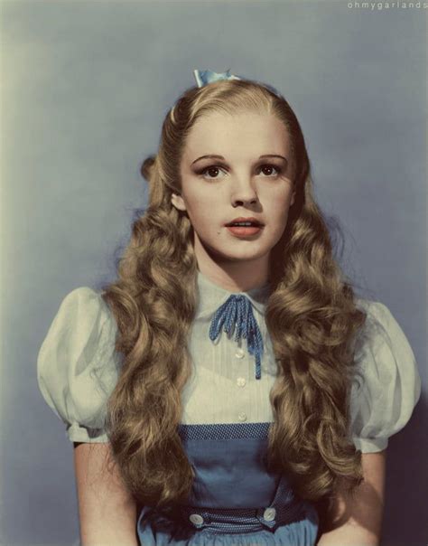 Judy Garland In A Wizard Of Oz Screen Test For A Blonde Dorothy 1939 Funny Infinityfunny