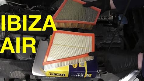 How To Change The Engine Air Filter On A Seat Ibiza Mk J