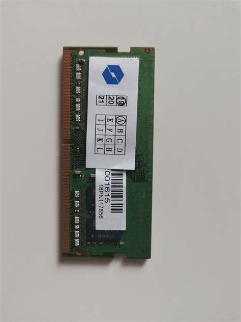 SAMSUNG SODIMM 8GB DDR4 2666Mhz PC4-2666V Laptop RAM, Computers & Tech ...