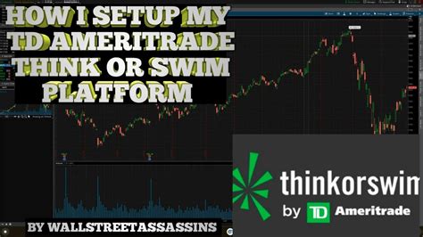 How To Setup Your Td Ameritrade Think Or Swim For Daytrading YouTube