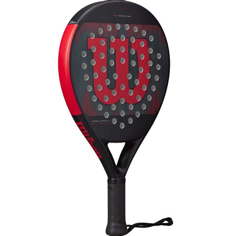 Wilson Pro Staff Team Padel Racket Black Tennisnuts