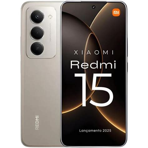 Celulares Da Xiaomi Lançamento 2025 - Xiaomi Redmi 15 Lançamento 2025 Tela 144Hz 50MP camera IA integrada ...