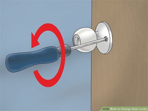 3 Ways To Change Door Locks Wikihow