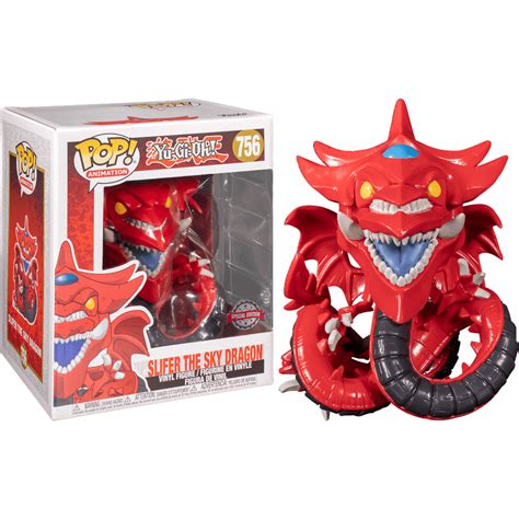 Funko Pop Slifer The Sky Dragon 756 Yu Gi Oh 6 Supersized Pop