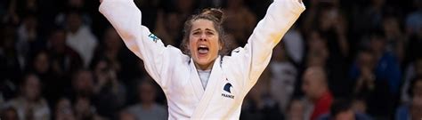 Paris Grand Slam Blandine Pont Et Priscilla Gneto En Or France Judo