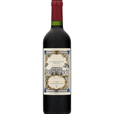 Haut Medoc Red Wine, 2017 (750 ml) - Instacart